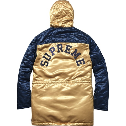 Supreme Quilted Satin Sideline Parka - Colorway