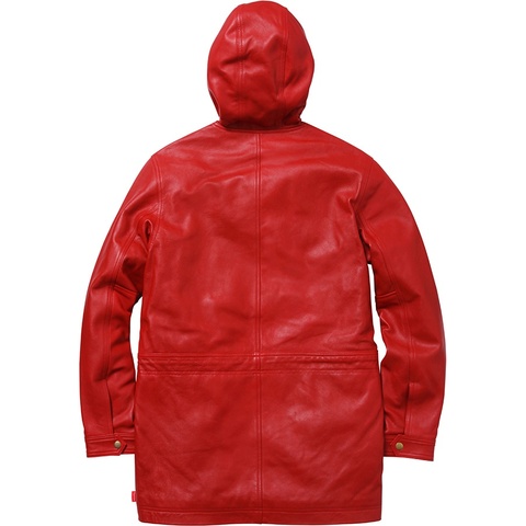 Supreme Hooded Leather Parka - Colorway