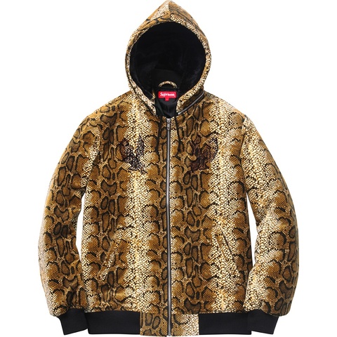Supreme Velvet Hooded Bomber - Colorway