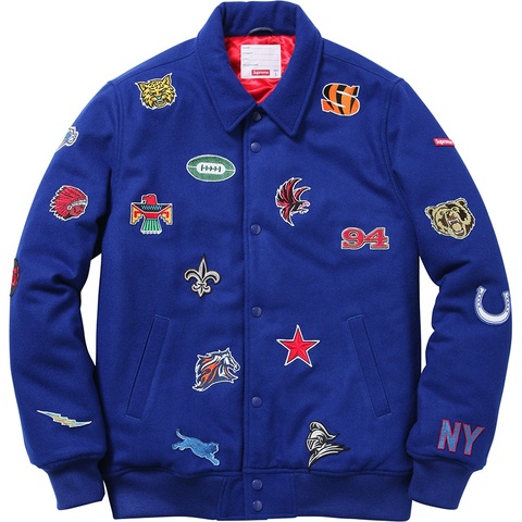 Supreme Franchise Varsity Jacket - Colorway