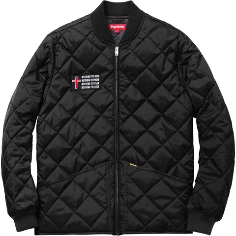 Quilted Work Jacket - fall/winter 2014 - Supreme