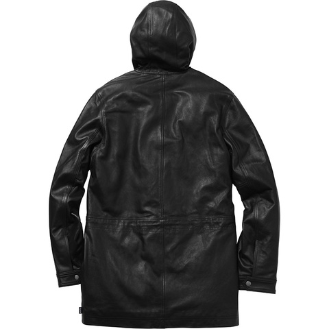 Supreme Hooded Leather Parka - Colorway