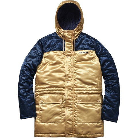 Supreme Quilted Satin Sideline Parka - Colorway