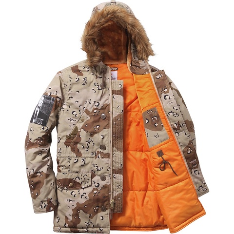 Cotton Ripstop N-3B Parka - fall/winter 2014 - Supreme