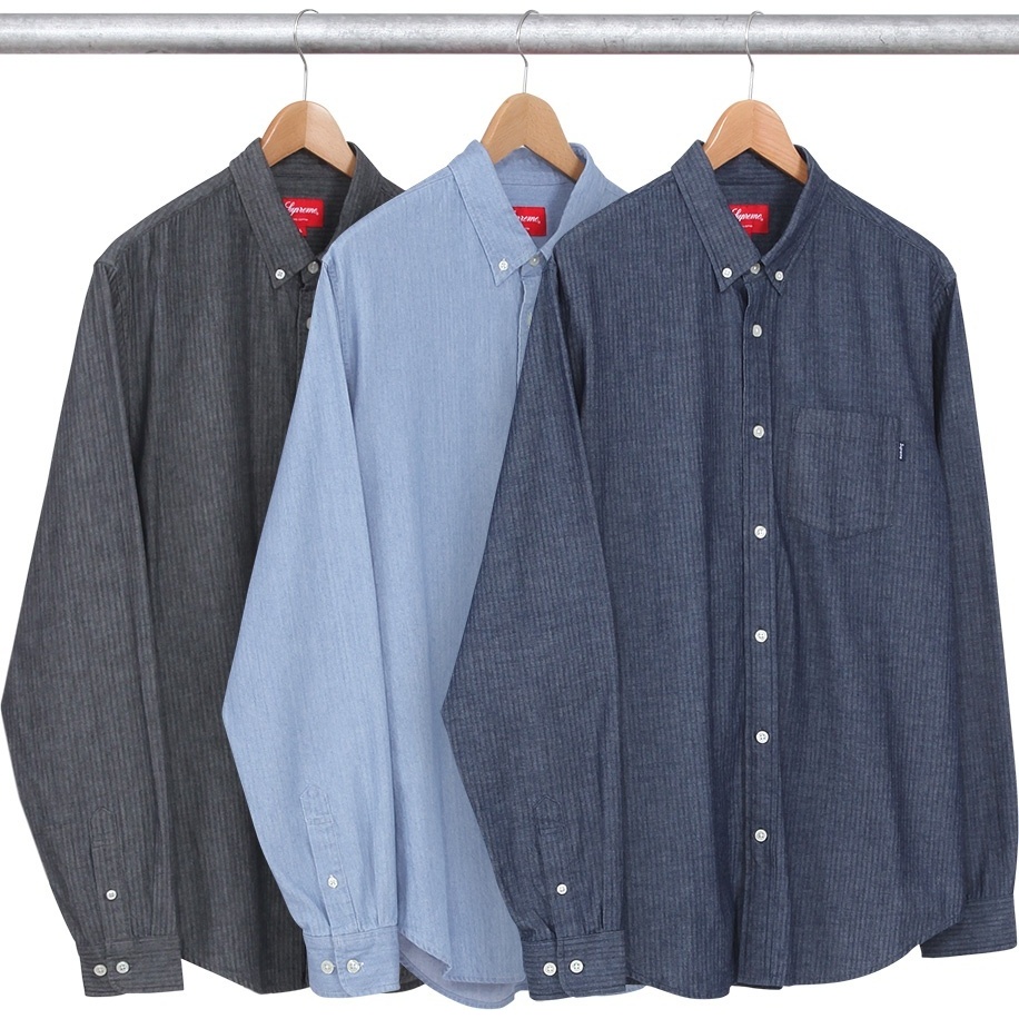 Supreme Herringbone Denim Shirt (fall/winter 2014)