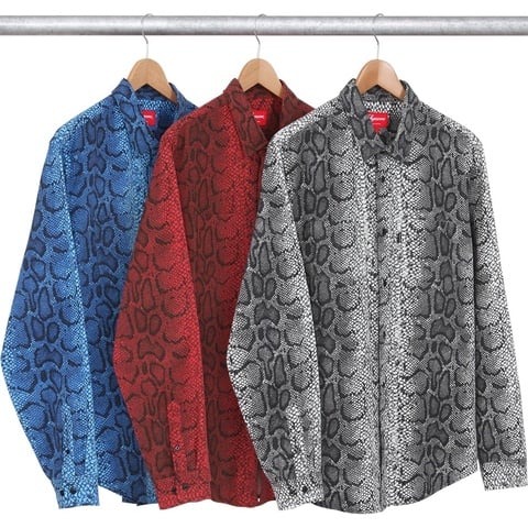 Snake Flannel Shirt - fall/winter 2014 - Supreme