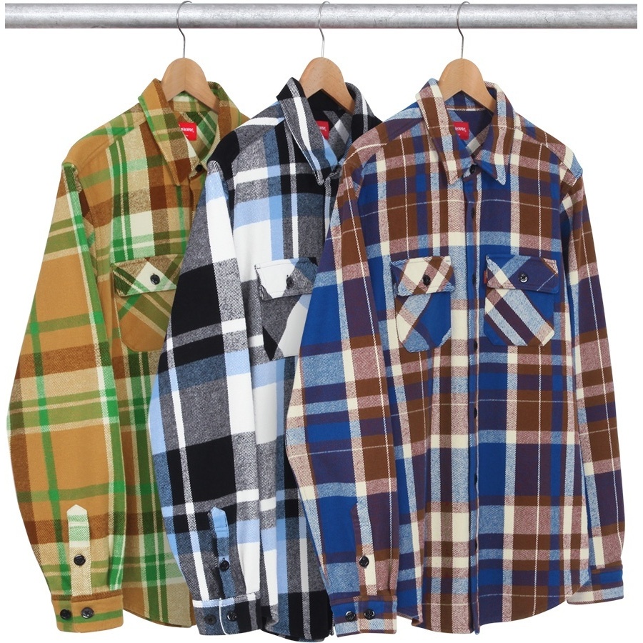 Supreme Heavyweight Plaid Shirt (fall/winter 2014)