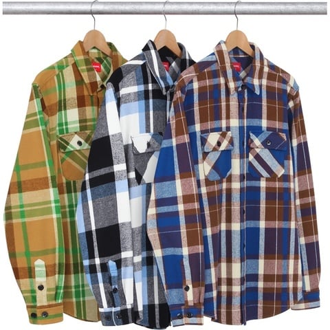 Supreme Heavyweight Plaid Shirt