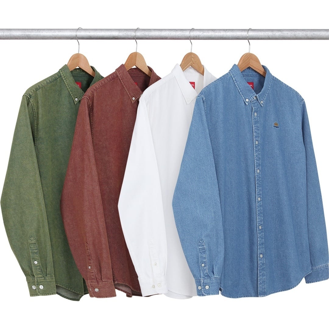 Supreme Crown Denim Shirt (fall/winter 2014)
