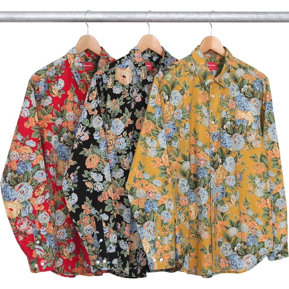 Flowers Shirt - fall/winter 2014 - Supreme