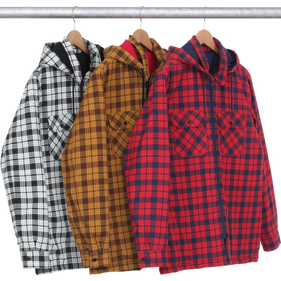 Quilted Zip Flannel Shirt - fall/winter 2014 - Supreme