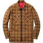 Supreme Quilted Zip Flannel Shirt (FW14)