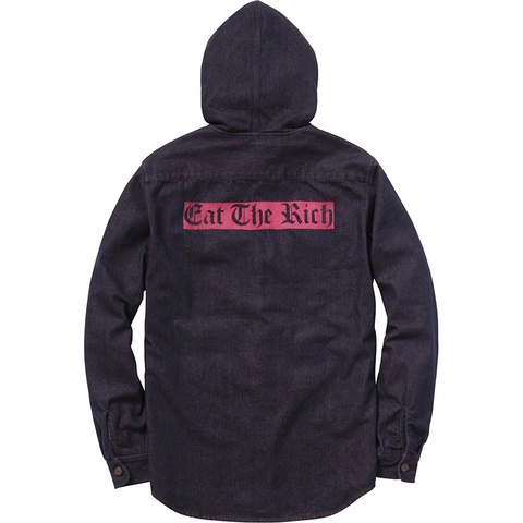 Supreme Denim Hooded Shirt - Colorway