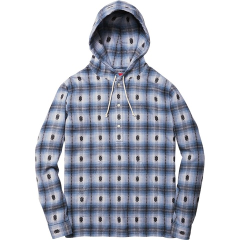 Shadow Plaid Hooded Shirt - fall/winter 2014 - Supreme