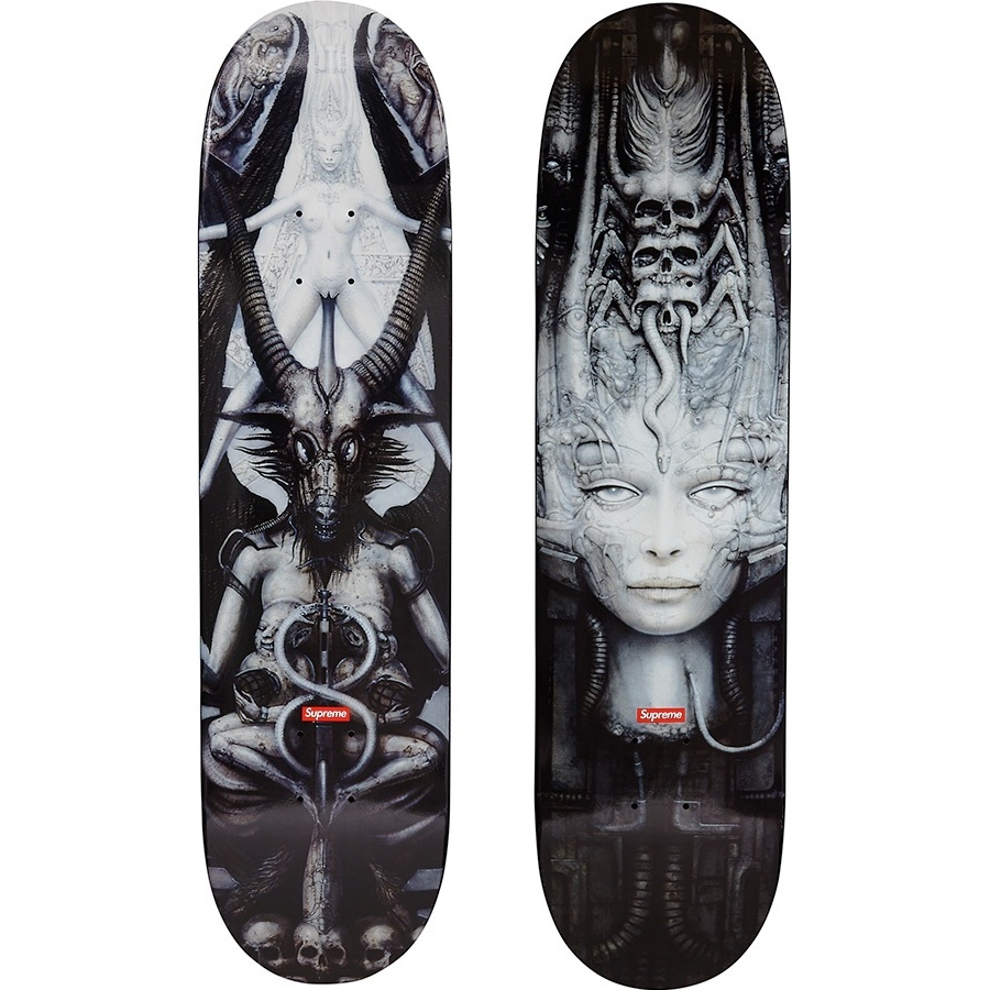 Supreme Giger Skateboard (fall/winter 2014)