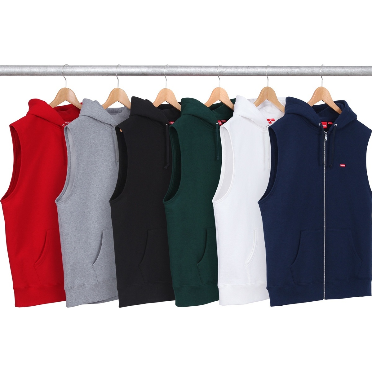 Supreme Small Box Zip Up Vest (fall/winter 2014)