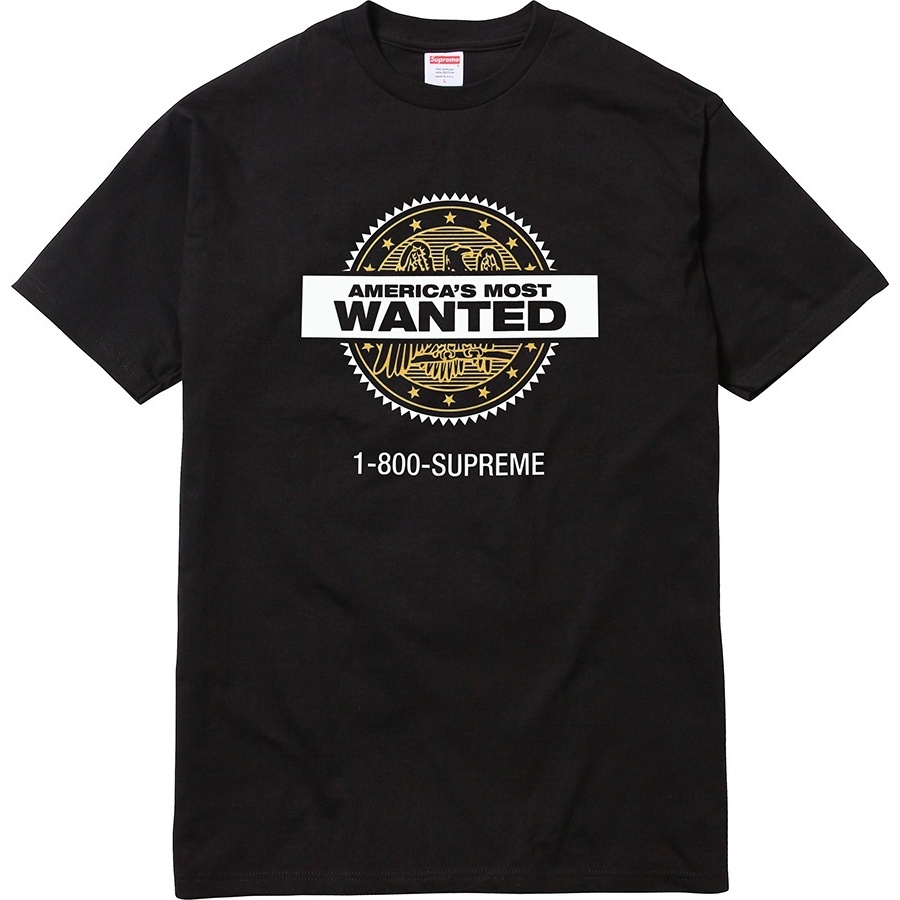 Supreme シュプリーム AMERICA'S MOST WANTED XL 9051861b0f4b452389e03ab6fc7293