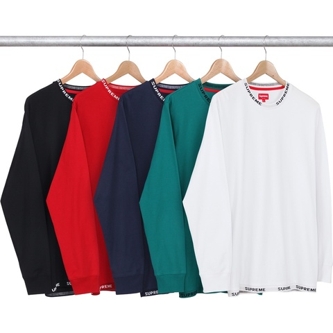 Supreme Logo Rib L/S Tee