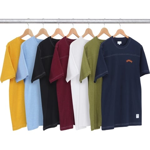 Supreme Contrast Stitch Arc Logo Top