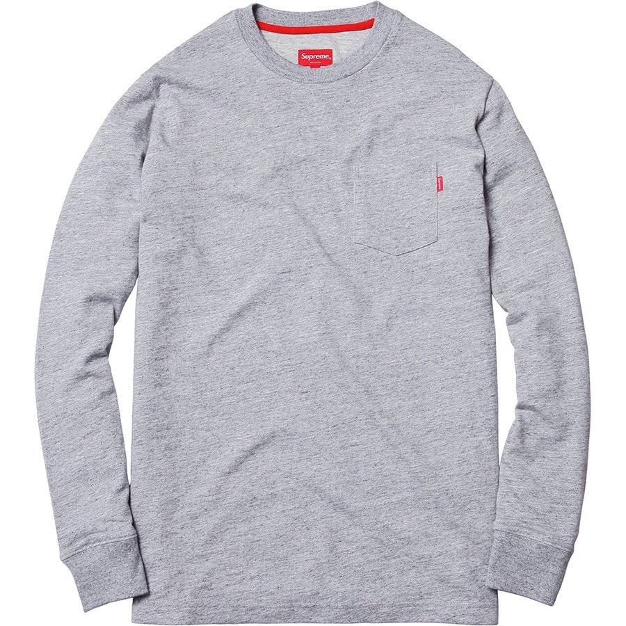 Supreme L/S Pocket Tee (fall/winter 2014)