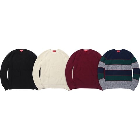 Supreme Rib Crewneck Sweater