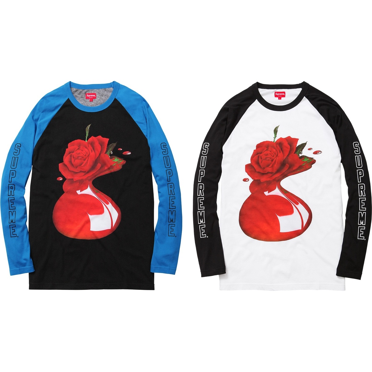 Supreme Michael English Melting Rose Raglan (fall/winter 2014)