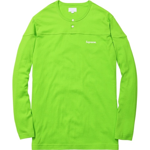 Supreme Split Mesh Henley - Colorway