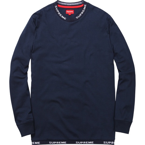 Supreme Logo Rib L/S Tee - Colorway