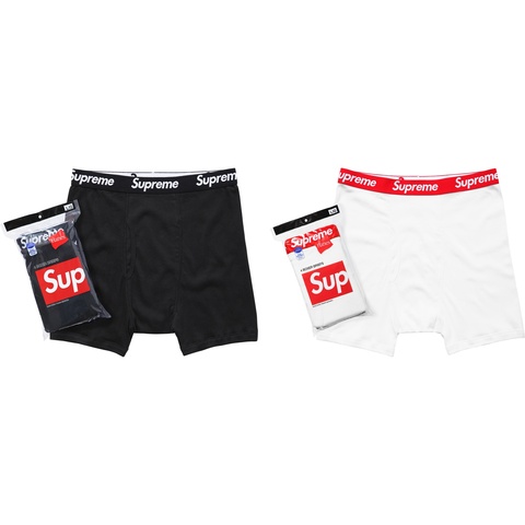 Supreme Supreme/Hanes® Boxer Briefs (4 Pack)