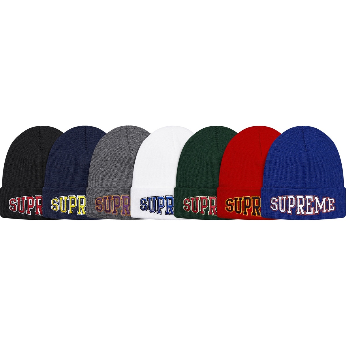 Supreme Warp Logo Beanie (fall/winter 2015)
