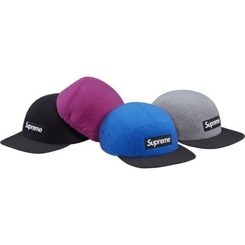 Supreme Polartec® Fleece Fitted Camp Cap