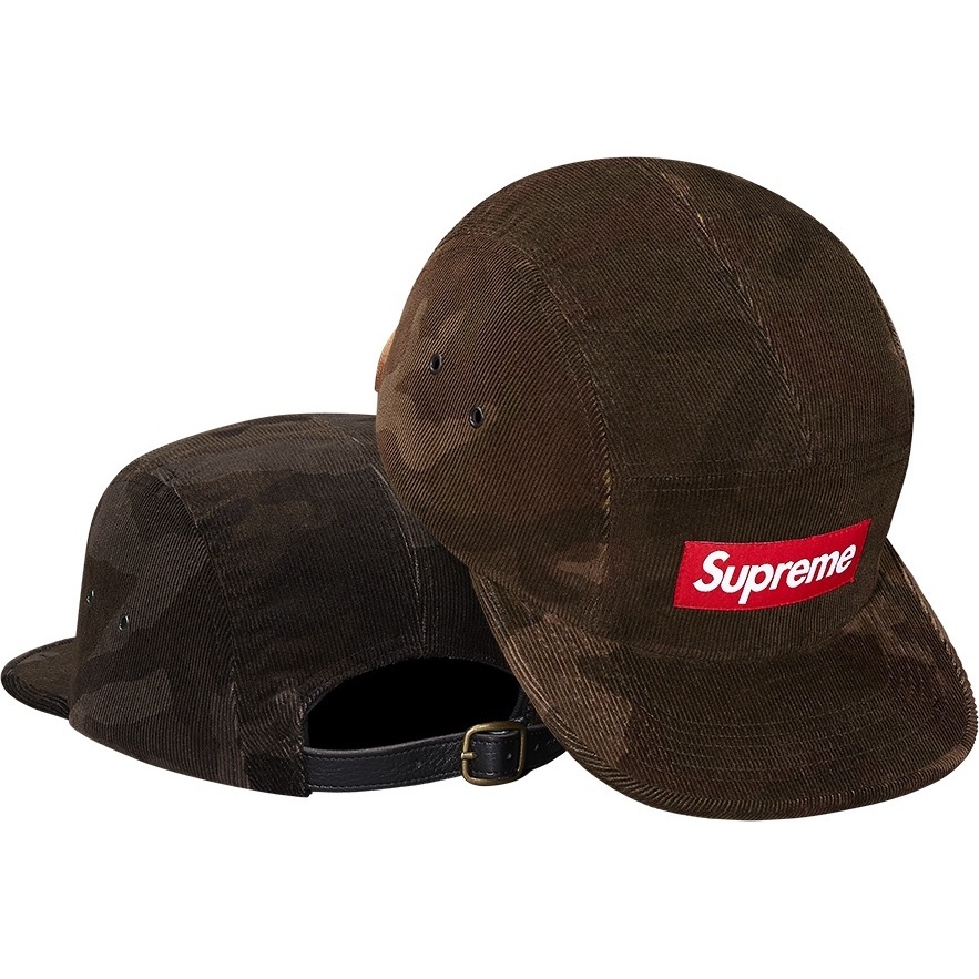 Supreme Cord Camo Camp Cap (fall/winter 2015)