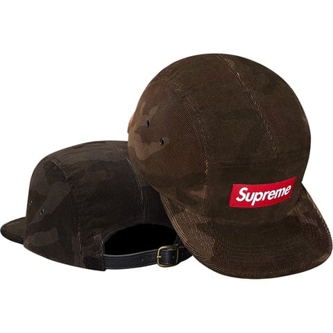 Supreme Cord Camo Camp Cap