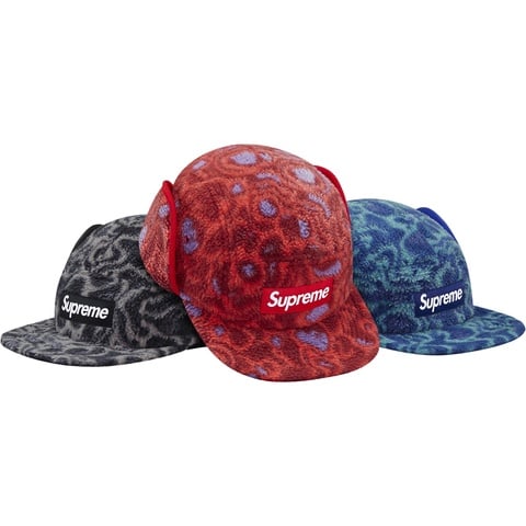 Supreme Polar Fleece Earflap Camp Cap