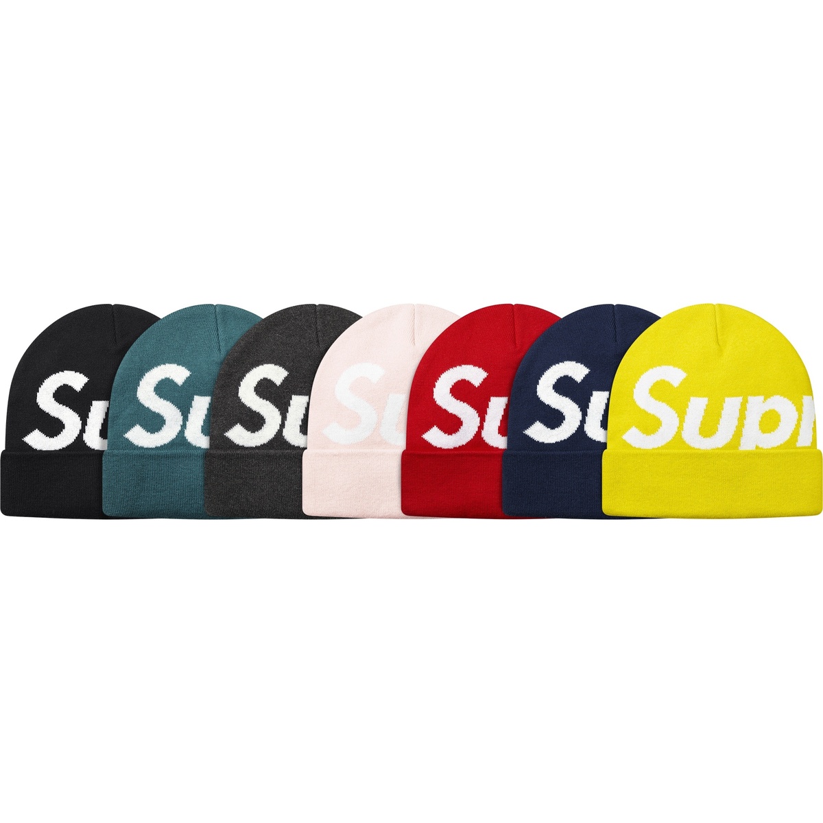 Supreme Big Logo Beanie (fall/winter 2015)