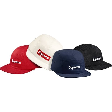 Supreme Wool Jacquard Gator Camp Cap