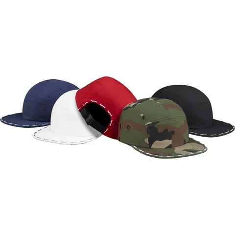 Supreme Visor Logo Tape Camp Cap