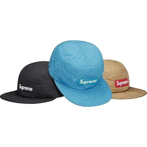 Supreme Wrinkled Nylon Soft Bill Camp Cap