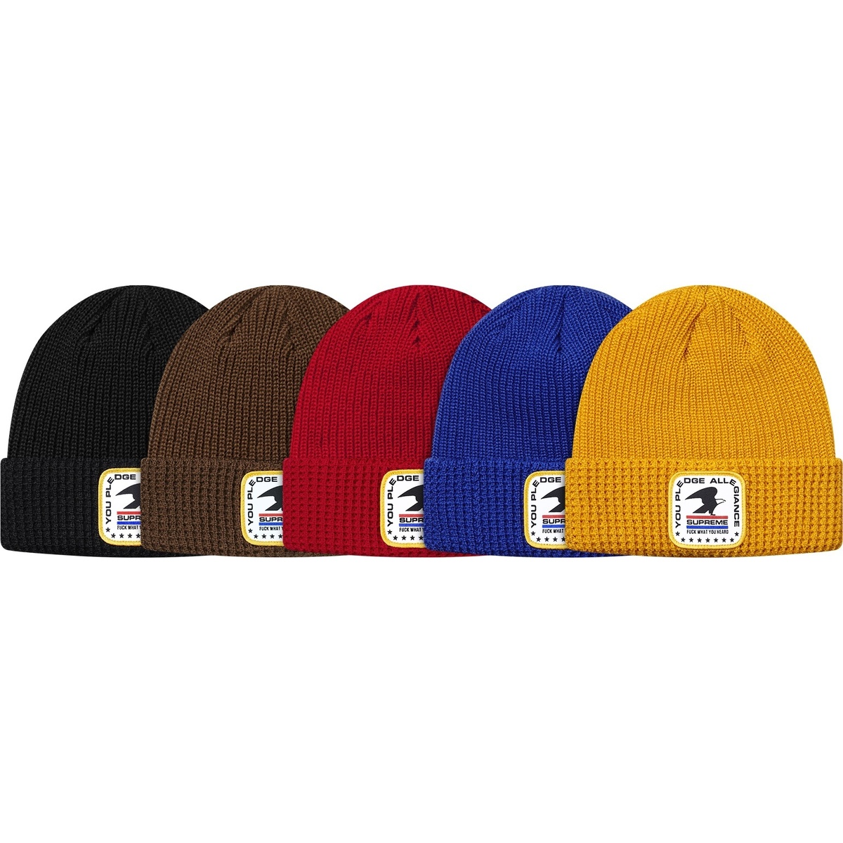 Supreme Pledge Allegiance Beanie (fall/winter 2015)