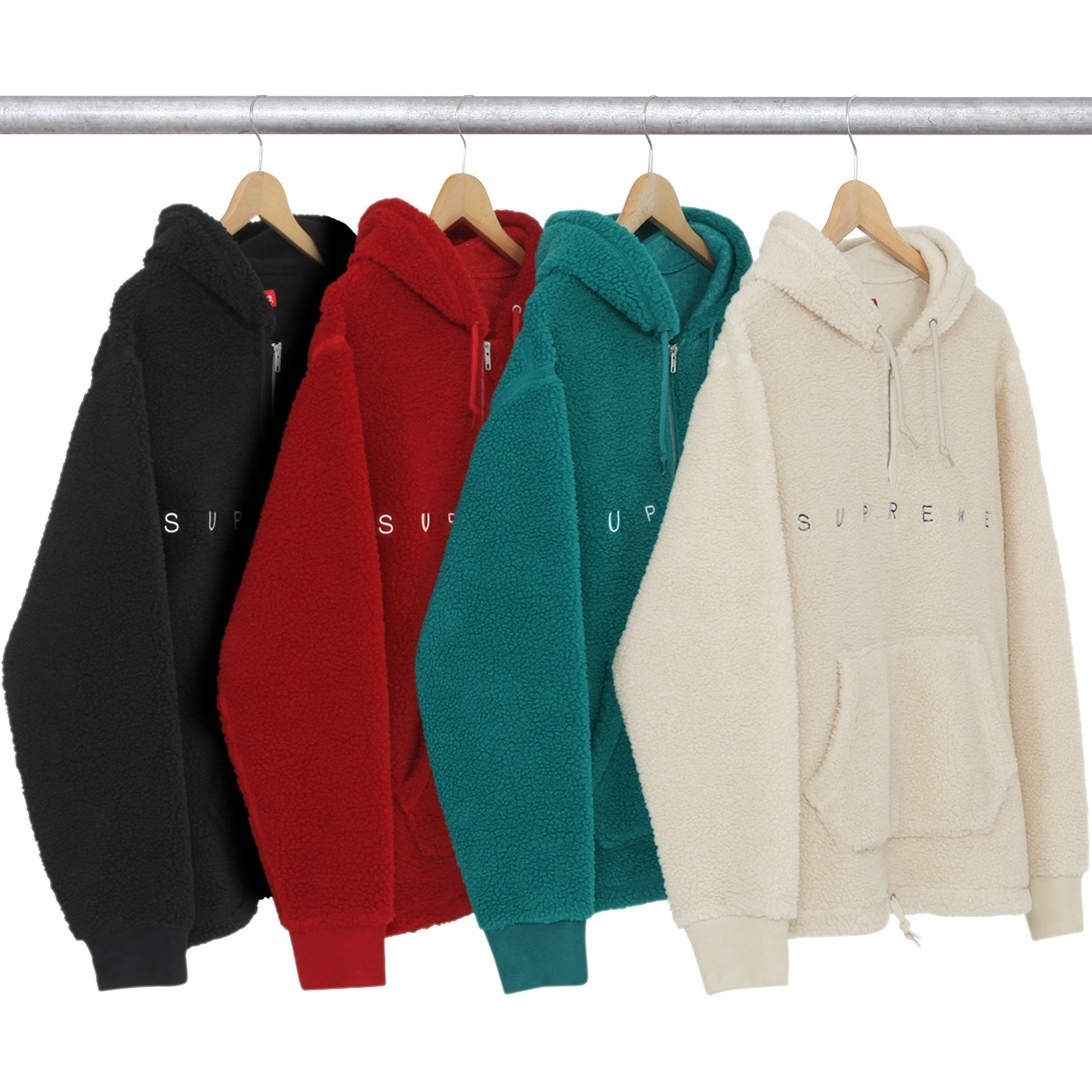 Supreme Sherpa Fleece Pullover (fall/winter 2015)