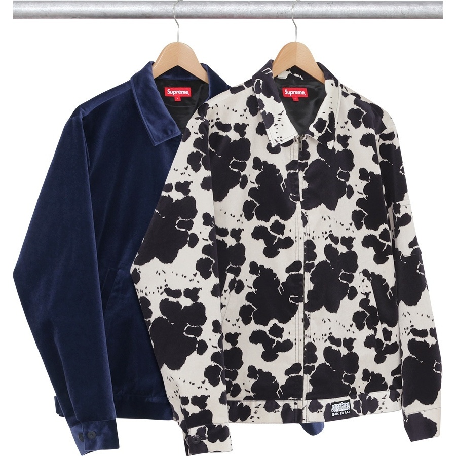 Supreme Velveteen Work Jacket (fall/winter 2015)