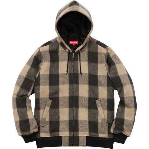 Supreme Hooded Wool Bomber - Colorway