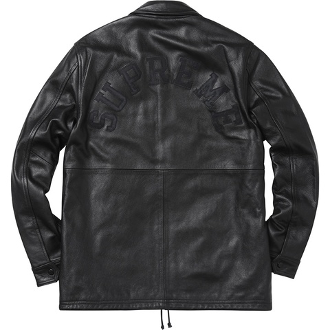 Supreme/Champion® Leather Coaches Jacket - Supreme