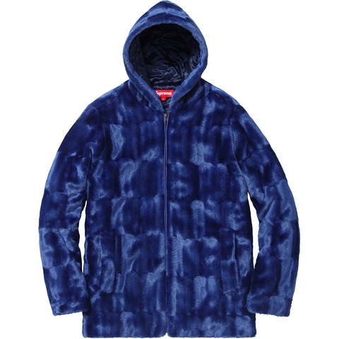 Supreme Faux Fur Hooded Zip Jacket - Colorway
