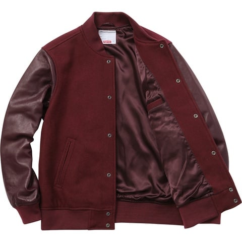 Wool Varsity Crew Jacket - fall/winter 2015 - Supreme
