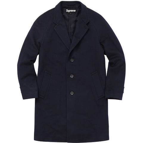 Wool Overcoat - fall/winter 2015 - Supreme