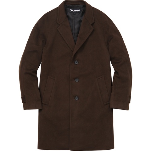 Wool Overcoat - fall/winter 2015 - Supreme