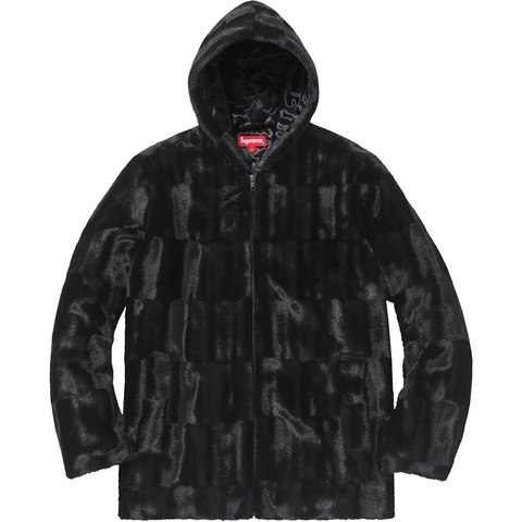 Supreme Faux Fur Hooded Zip Jacket - Colorway