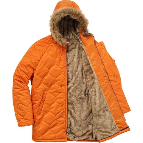 Supreme Quilted Flight Satin Parka - Colorway
