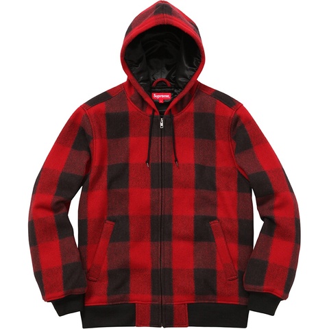 Supreme Hooded Wool Bomber - Colorway